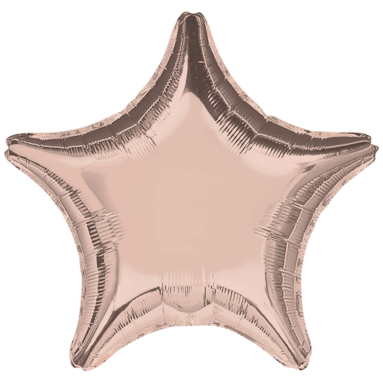 17" Rose Gold Star Foil Balloon